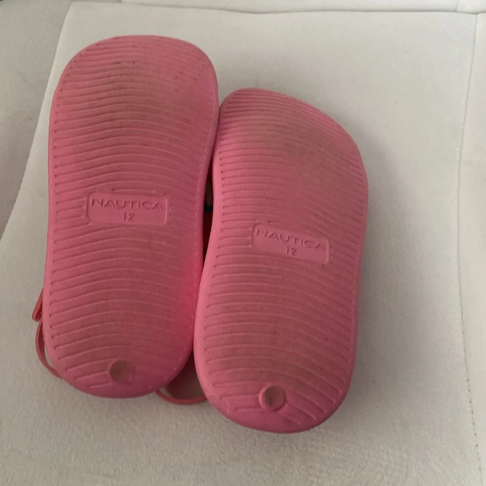 Nautica Pink Slide Sandals - Picture 2 of 3